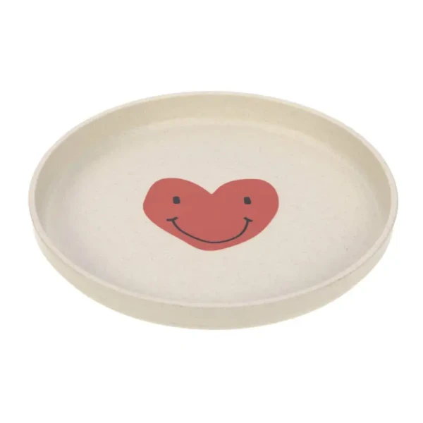 LÄSSIG Plate PP/Cellulose Happy Rascals Heart