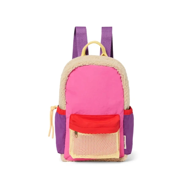STUDIO NOOS - Packwork Mini BACKPACK - batôžtek Bright Pink