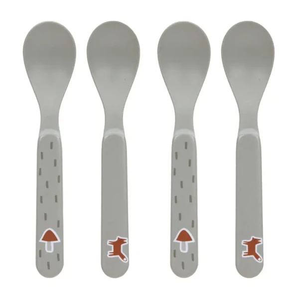 LÄSSIG Spoon Set PP/Cellulose Little Forest fox