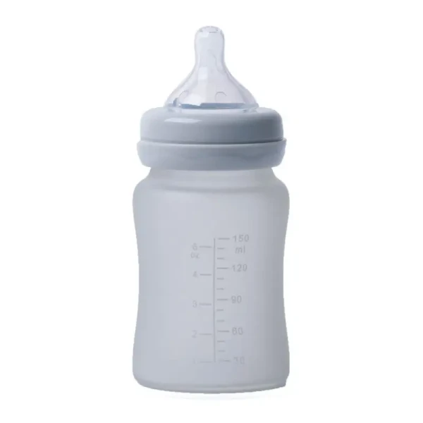 BO Jungle Skleněná láhev s úchyty B-Thermo 150ml Grey