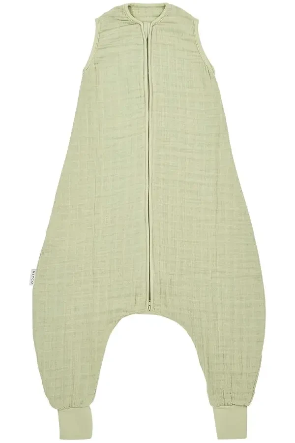 Letní mušelínový Jumper vel.80 - Soft olive