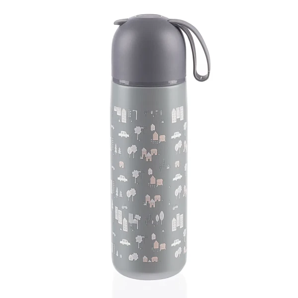Zopa Termoska na tekutiny se silikonovým držákem 400 ml, City