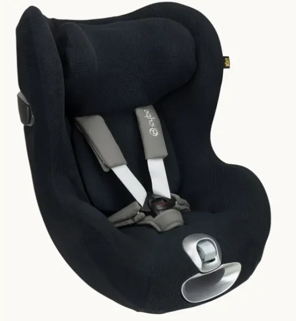 Ochranný potah na autosedačku Cybex Sirona UKJE černý Black Waffle