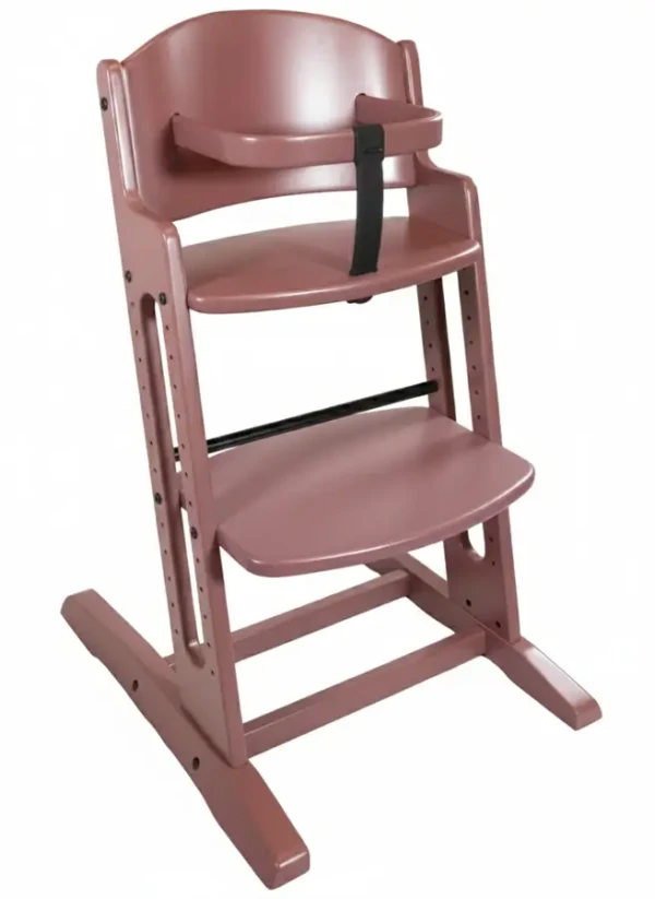 Baby Dan Rastúca drevená stolička BabyDan DanChair Rose