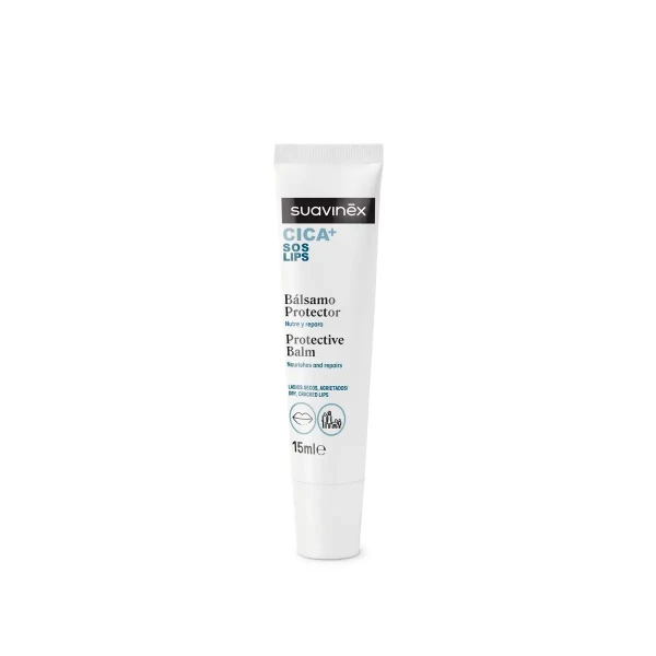 SUAVINEX CICA Ochranný balzam na pery - 15 ml