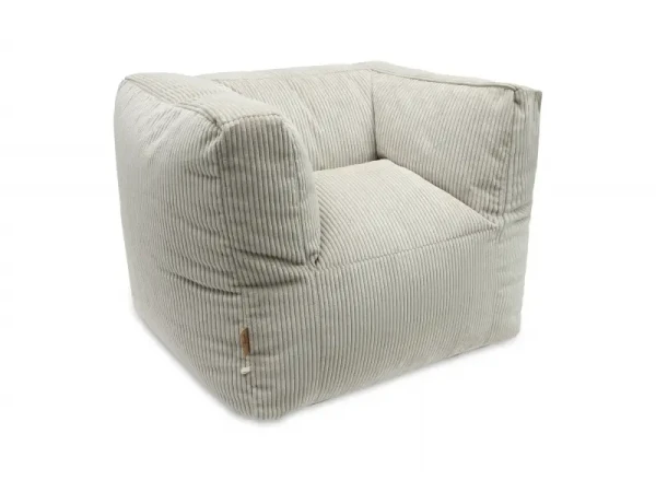 Jollein Kreslo detské Beanbag Corduroy Olive Green