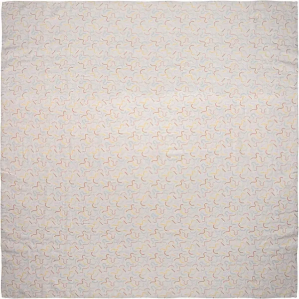 Mušelínová plenka 110x110 cm Luma Multi Lines