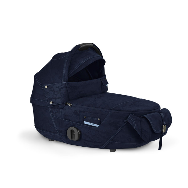CYBEX MIOS LUX Carry Cot Rebellious Luxury Denim Blue