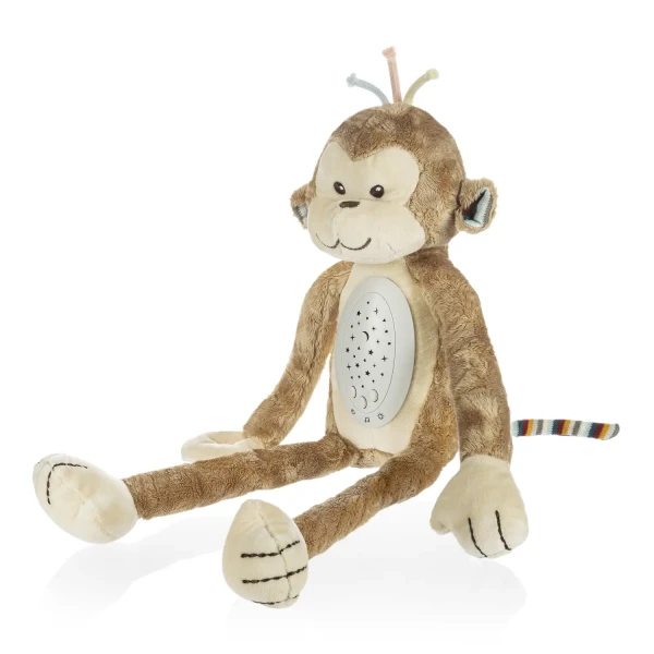 Zopa Plyšový detský spáč s projektorom a melódiami, Monkey