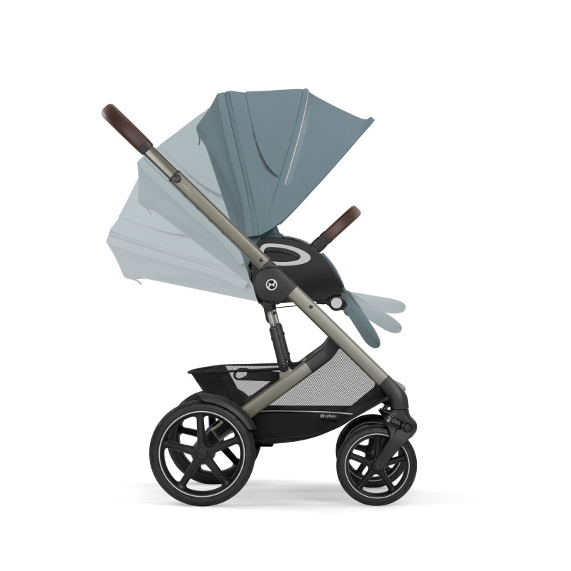 CYBEX TALOS S LUX Stormy Blue - taupe rám