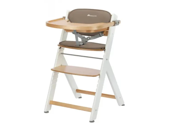 Bebeconfort Timba rastúca stolička Light Wood s podložkou