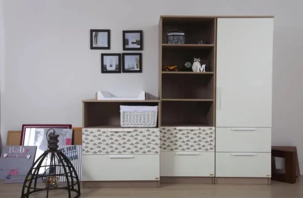 Velká 3ks sada dětského pokoje Faktum Poppi jasan
