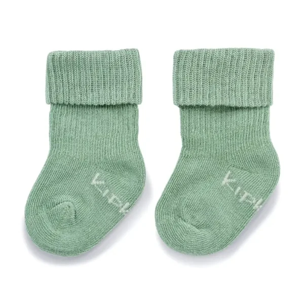 KipKep Dětské ponožky Stay-on-Socks NEWBORN 1pár Pale Green