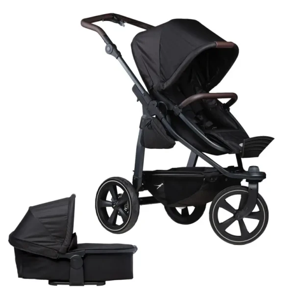 Tfk set Mono2 combi push chair-air chamber wheel 2024 black