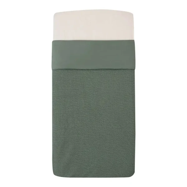 Witlof for Kids deka Tuck-inn (TOG 1,8) 40 x 80 cm Forrest Green waves