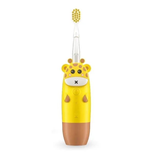 innoGIO Elektronický sonický zubní kartáček GIOGiraffe Yellow