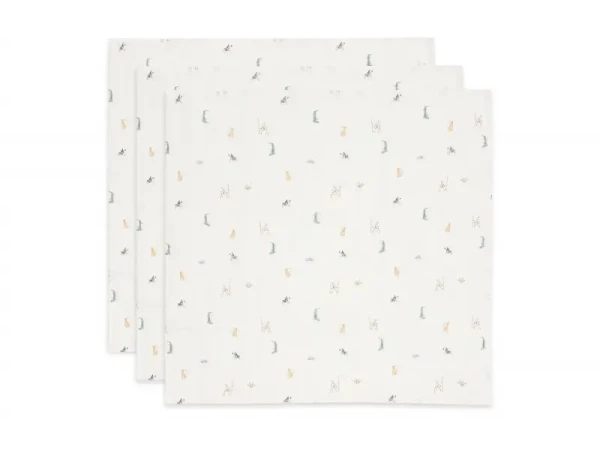 Jollein Pleny 3 ks 70x70 cm Jungle Jambo