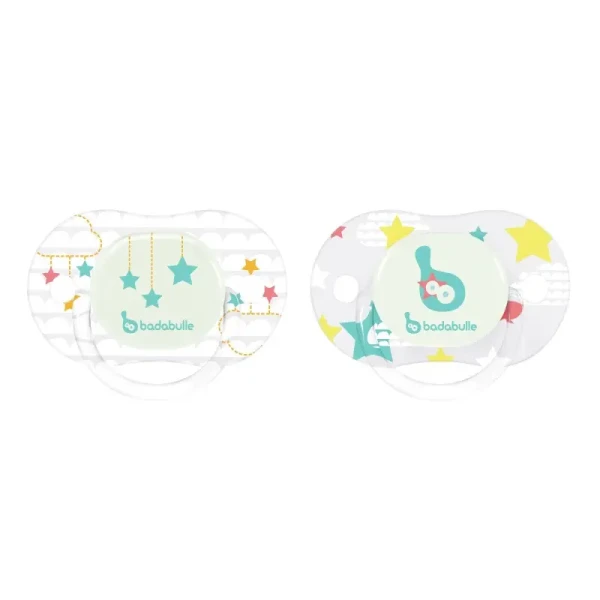 Badabulle Dudlík LUMI REVERS 6-12m 2ks Star Dream
