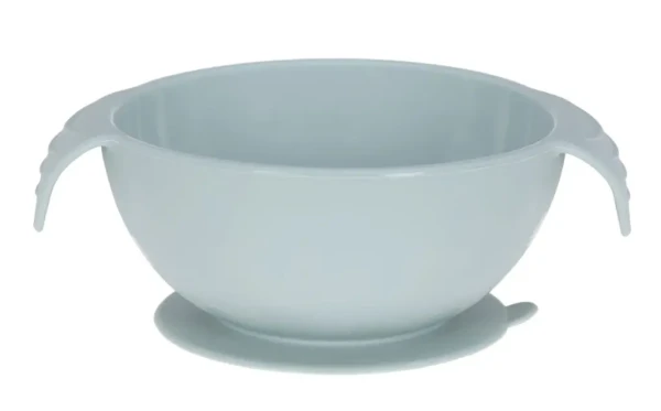LÄSSIG Bowl Silicone 2023 blue with suction pad