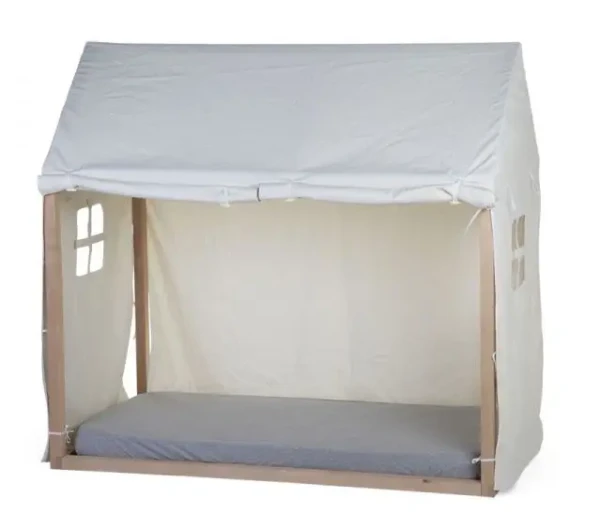 Childhome Textilní potah Tipi White na rám postele Domek 70x140cm