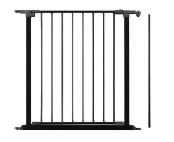 Baby Dan Prodloužení Prostorové zábrany Babydan s dvířky 72cm, černé