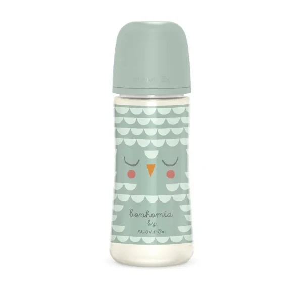 SUAVINEX | Láhev BONHOMIA 360 ml fyziologická SX PRO +6 LF - zelená
