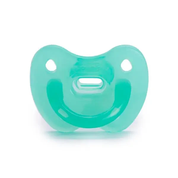 SUAVINEX | CLOUDS ŠIDÍTKO Anatomické silikonové +6 m - ZELENÉ