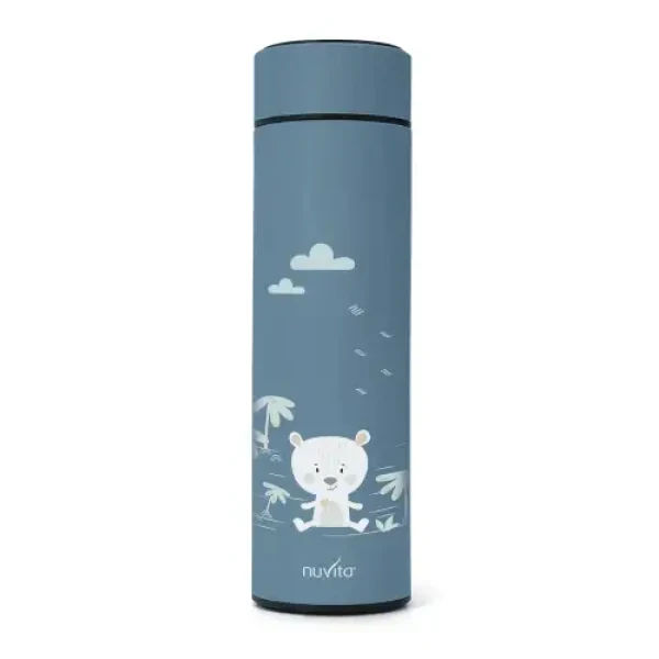 NUVITA Termoska 500 ml, Powder Blue, Modrá