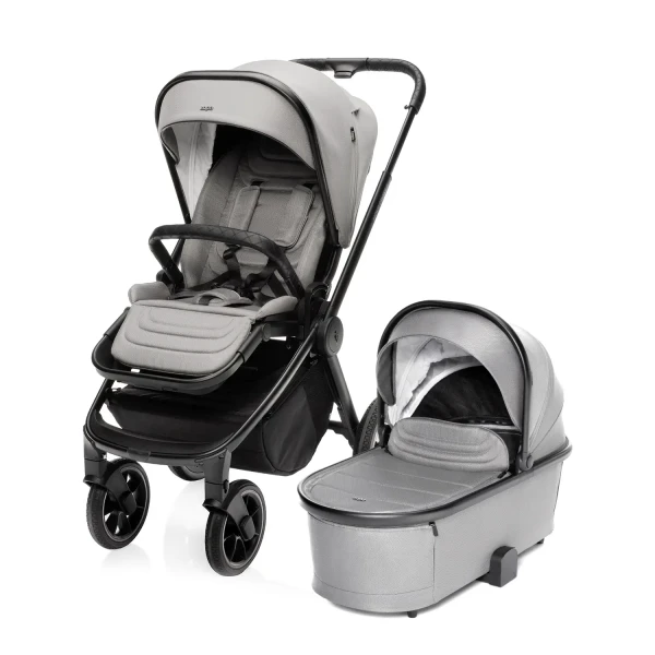 Zopa Set Move Cross 3 + hluboká korba Move XL 3 + adaptéry, Metal Grey