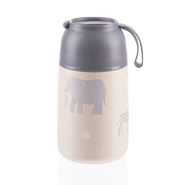 Zopa Termoska na jídlo se silikonovým držákem 620 ml, Safari