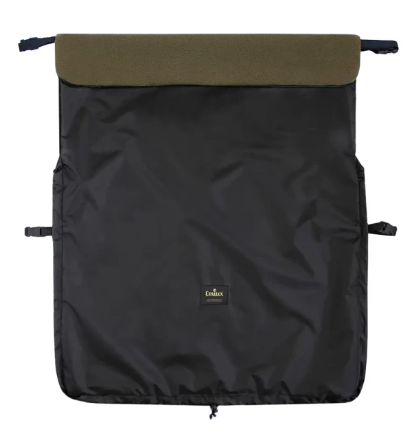 Nepadací deka černá +  fleece khaki