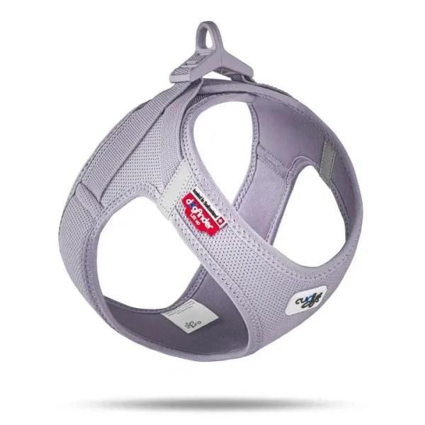 CURLI Postroj pre psov so sponou Air-Mesh Lilac S, 4-7 kg