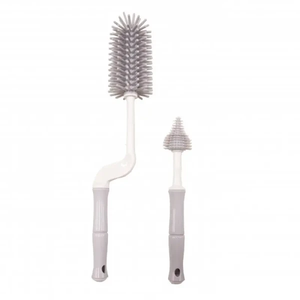 BO Jungle Kartáč na láhve B-Bottle Brush Set Grey