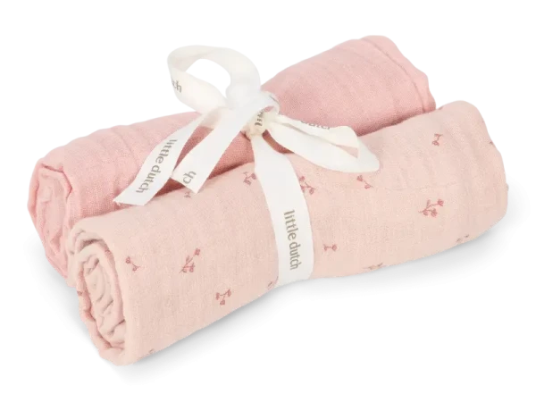 Little Dutch Plienky 70x70cm Pure Blossom