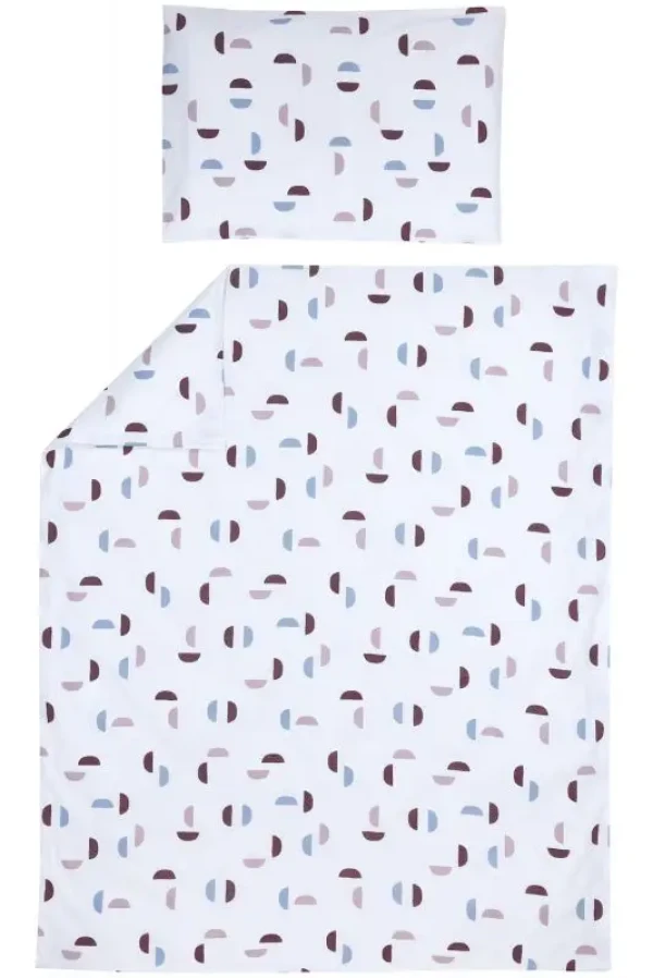 Povlečení 100x135 cm -  Shapes lilac