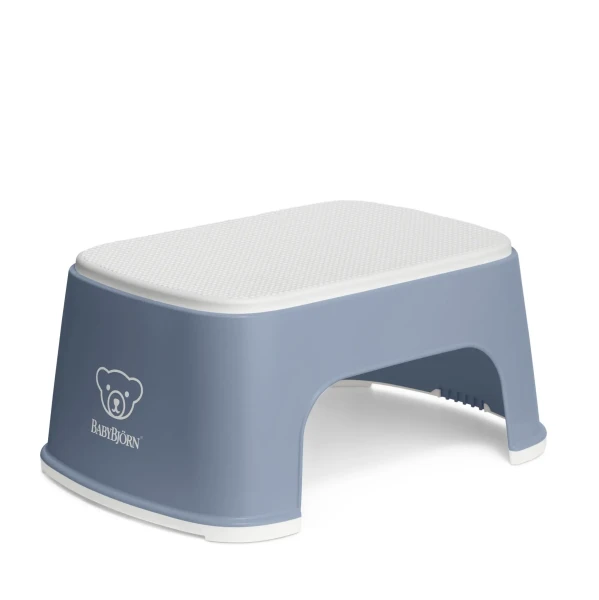 Stupátko Deep Blue/White Babybjorn