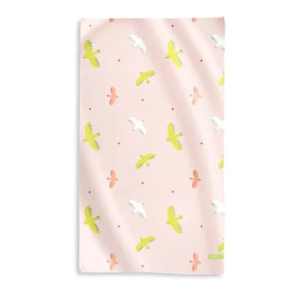 Saro Baby Mikrovláknová osuška 90x160cm Tropicool Pink