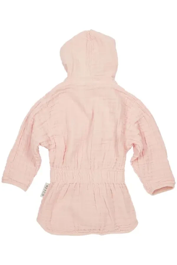 Mušelínový župánek 86/92 - Soft pink
