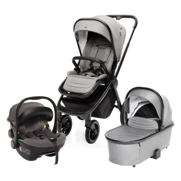Zopa Set kočárek Move Cross 3 + hluboká korba Move XL 3 + autosedačka XM dle vlastního výběru, Metal Grey