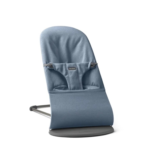 Babybjorn lehátko BLISS Woven Light Blue mélange