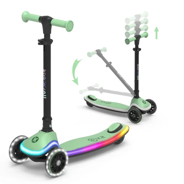 Kicknroll X2G Kolobežka Kick'n'Roll Green