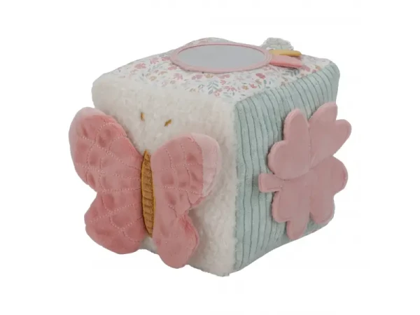 Little Dutch Kostka textilní s aktivitami králíček Miffy Lucky Blossom