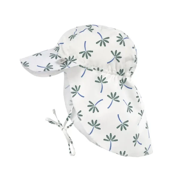 LÄSSIG Sun Protection Flap Hat 2024 palms nature 19-36 mon.