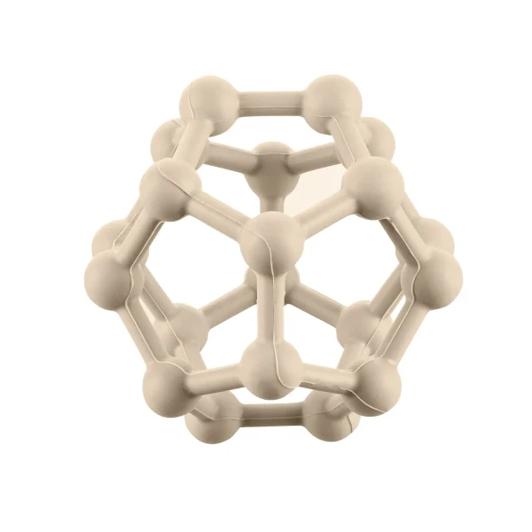 Zopa Silikonové kousátko Atom, Sand Beige