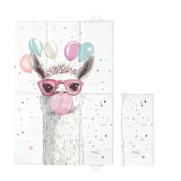 CEBA BABY Podložka přebalovací cestovní (60x40) Basic Crazy Lama