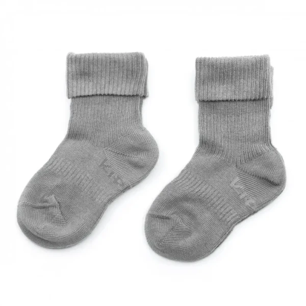 KipKep Dětské ponožky Stay-on-Socks 12-18m 2páry Grey