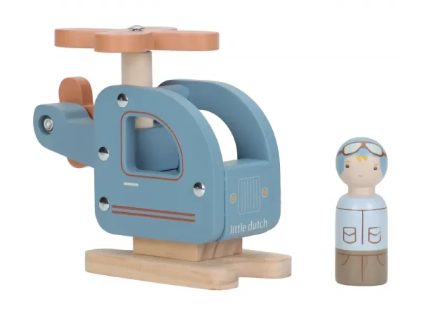Little Dutch Helikoptéra drevená