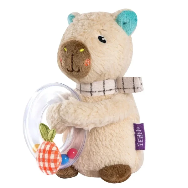 BABY FEHN Kružková hrkálka capybara