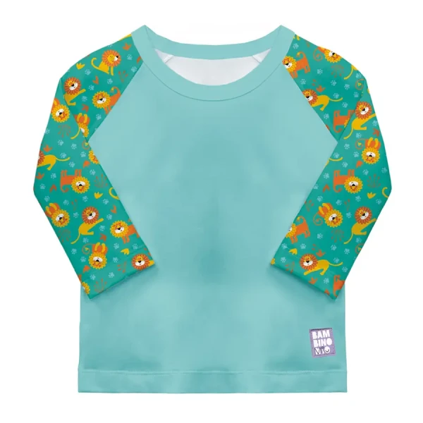 Bambino Mio detské tričko do vody s rukávom Cool Cats, 6-12 mesiacov