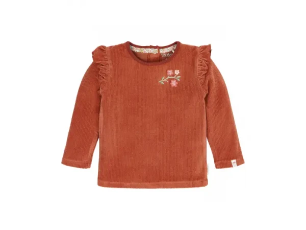 Little Dutch Tričko dlhý rukáv Deep Berry vel. 80